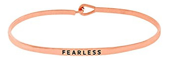 Pulsera Fina Mujer Mensaje Inspirador