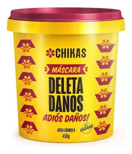 Kit C/5 Deleta Danos Reconstrução Capilar Chikas Cosméticos