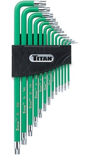 Titan Tools 12715 Juego De Llaves De Estrella  Extra Largas