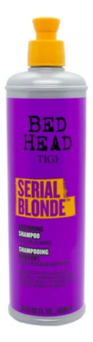 Tigi Bed Head Serial Blonde Shampoo Restaurador Rubios 400ml