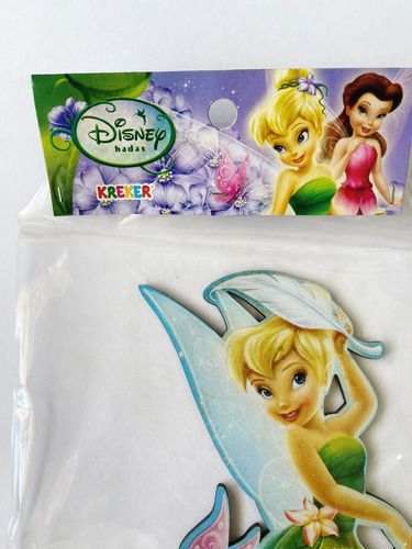 Tinkerbell De Madera Pintada. Kreker