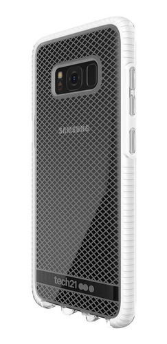 Funda Para Samsung Galaxy S8 | Blanco Y Transparente