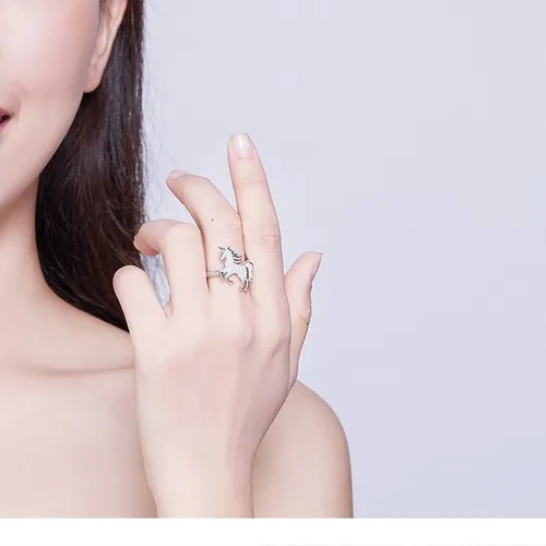 Anillos de compromiso de unicornio sale