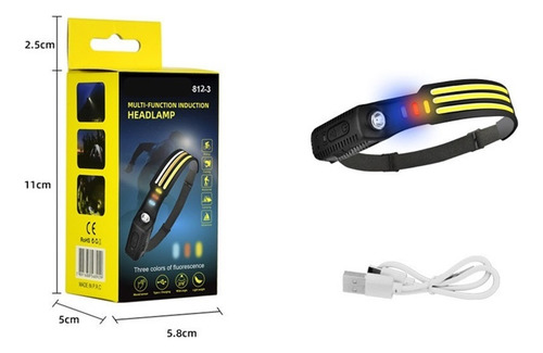 Faro Led De Advertencia Pesca Para Ciclismo Al Aire Libre
