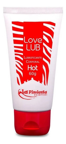 La Pimienta Love Lub Hot gel lubrificante sexo aquece vaginal anal 60 g