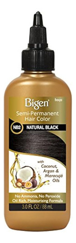  Bigen Semipermanente Haircolor Nb2 Natural Negro 3 Onzas 88