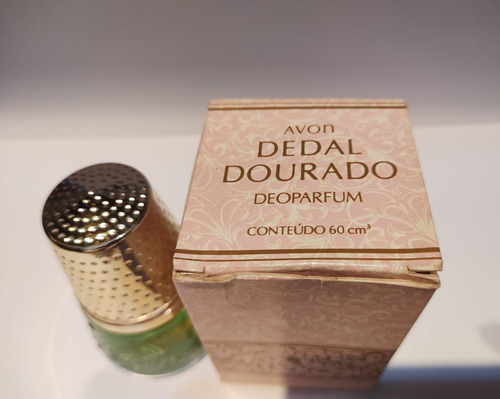 Antigo Frasco De Perfume Avon Dedal 70´s (Usado)