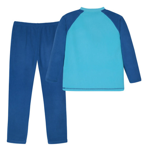 Pijama Niño Polar Azul H2o Wear