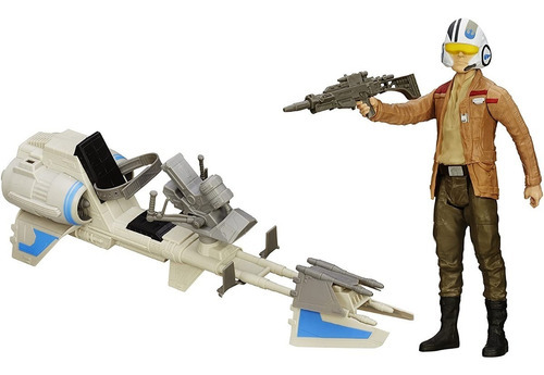 Star Wars Moto Speeder Con Poe Dameron