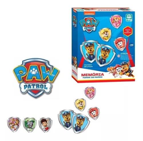 Paw patrol Patrulha Canina Jogo da Velha