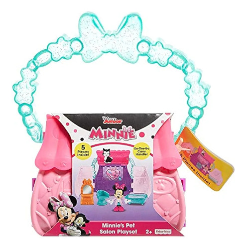 Disney Junior Minnie Tienda Mascotas Pet Salon Playset