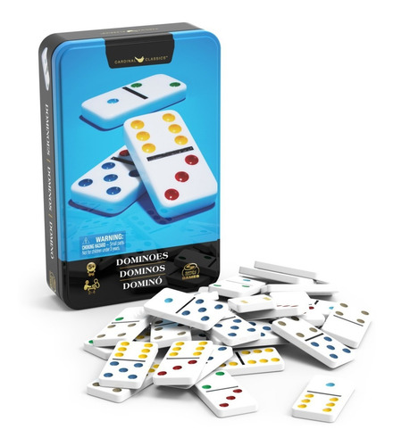 Spin Master Games, Dominó Doble 6 Con 28 Fichas