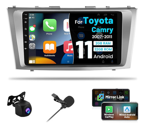 Para Toyota Camry Radio Android 11 Coches Estéreo 2007-11