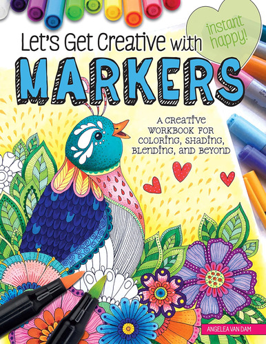 Libro: Lets Get Creative With Markers: A Creative Workbook 