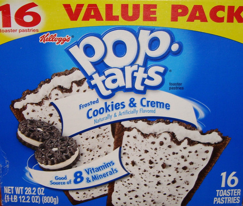 Pop-tarts Frosted Cookies & Creme Tostador Repostera