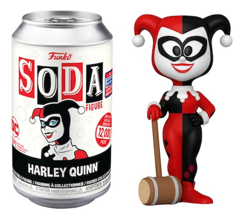 Funko Soda Harley Quinn With Mallet - Sdcc2021