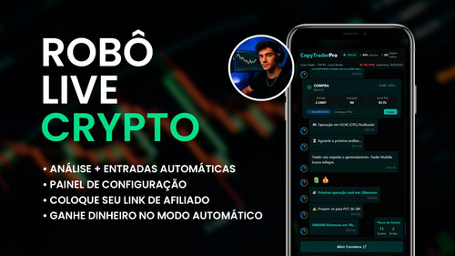 Robô Sinais Ao Vivo Trader Crypto Para Afiliados Corretoras