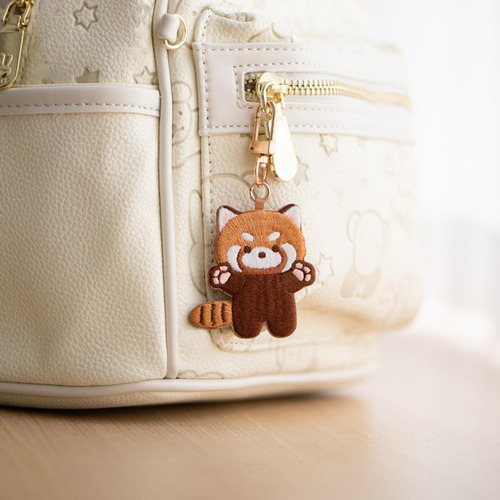 Llavero De Panda Rojo, Bonito Abalorio Para Bolso, Estilo D