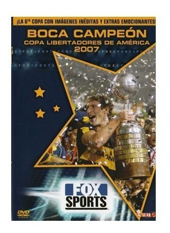 Dvd Boca Campeon Copa Libertadores De America 2007 + Postal