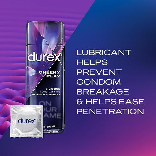 Lubricante Sexual De Silicona Líquida Durex Cheeky Play