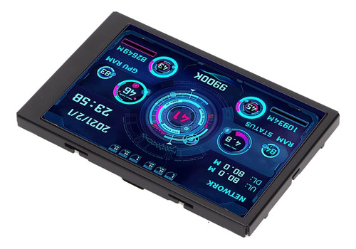 Mini Pantalla Usb Ips 3.5  Monitor Temperatura Panel Sensor
