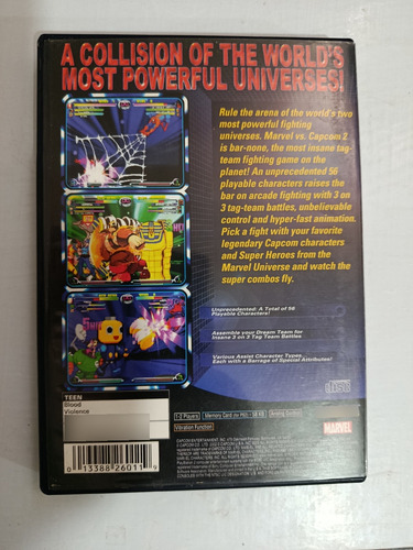 Marvel Vs Capcom 2 Ps2 (Usado)