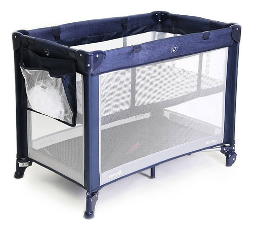 Berço Portátil Mini Play (até 15kgs) Safety 1st Net Blue