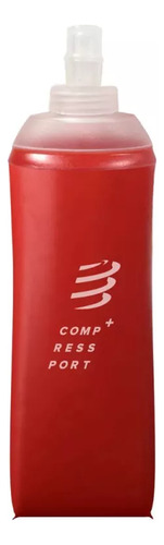 Botella Trail Compressport Ergoflask 500ml Rojo Xbpu4173052