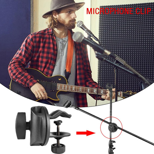 Clip For Micrófono Clip For Soporte De Micrófono Clip De M