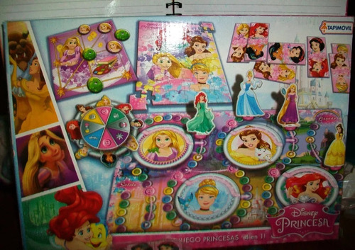 Disney Princesas - Multijuego 4 En 1 Tapimovil Excelente
