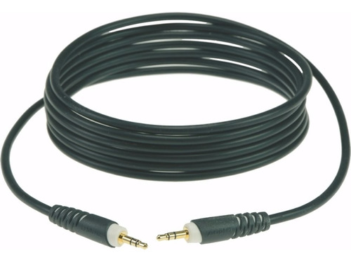 Cable Mini Plug-mini Plug De 1.5 Metros Klotz Asmm0150 Color Negro