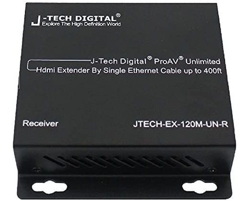 Extensor J-tech Digital Receptor De Señal Hdmi Hasta 120