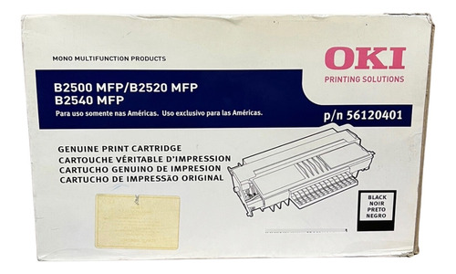 Toner Original Okidata B2500/b2520.  56120401