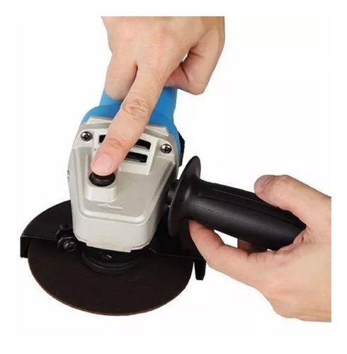 Imagen 3 de 7 de Amoladora Angular Gamma 650w 115 Mm Gtia 2a Amoladora