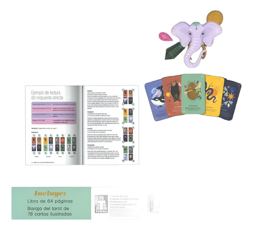 Tarot Kit (libro + Cartas) Todo Para Leer Tarot Tikal