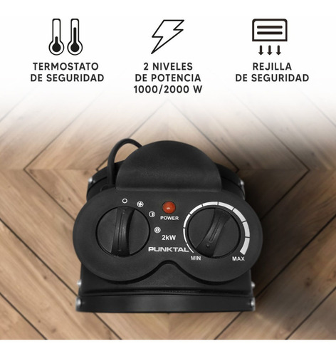 Caloventilador Calefactor Cañon Estufa Punktal 2000w Oy