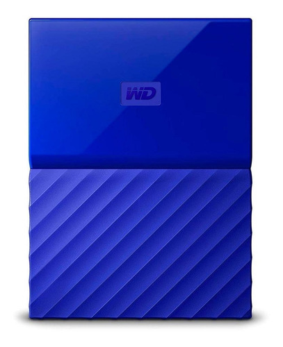 Disco duro externo Western Digital My Passport WDBYFT0020 2TB azul