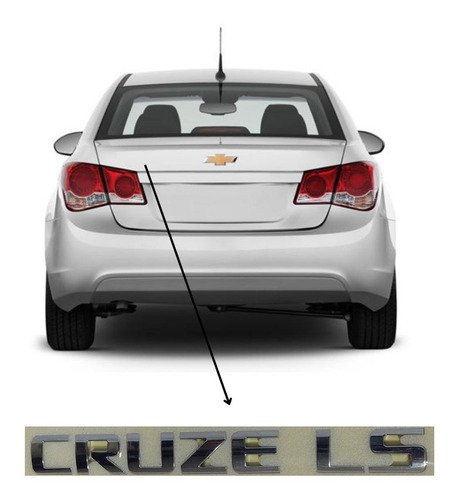 Emblema Tapa Baul Cruze Ls 2010/16 Chevrolet Original