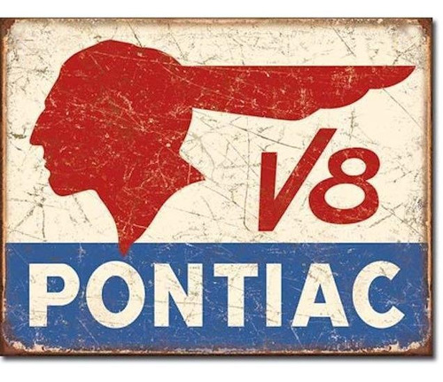 Anuncio Poster Lamina Cartel Pontiac V8 Carros