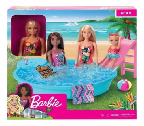 Barbie Alberca Piscina Con Barbie Incluida Inn