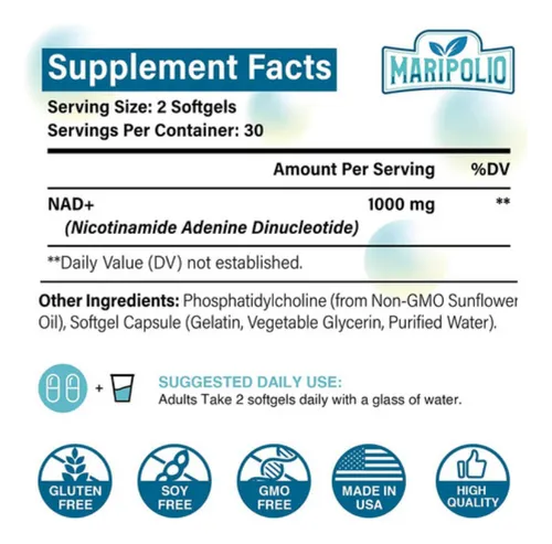 Nad Suplemento 1000mg