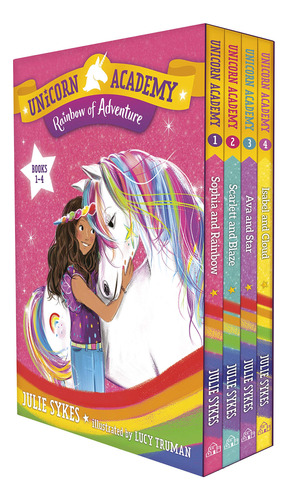 Academia De Unicornio: Rainbow Of Adventure Boxed Set (libro
