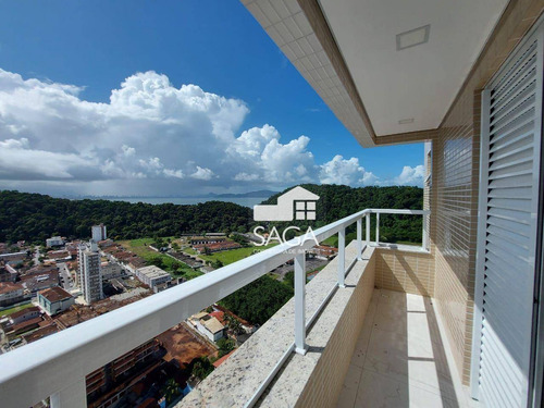 Imagem 19 de 30 de Uma Das Melhores Vistas Da Cidade! Apartamento Com 3 Dormitórios À Venda, 147 M² Por R$ 1.550.000 - Canto Do Forte - Praia Grande/sp - Ap4000