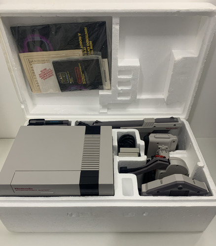 Deluxe Set Rob Nes Console 100% Original Completo Físico (Usado)