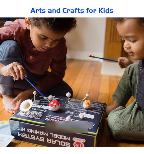 Kits De Ciencia Sistema Solar Para Construir Y Pintar