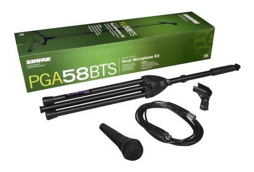Microfono Dinamico Cardioide C/boom Shure Pga58bts