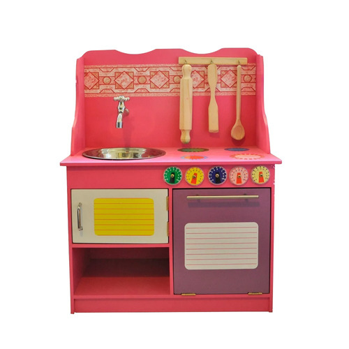 Cocina Grande De Madera Con Pileta Oferta Irresistible