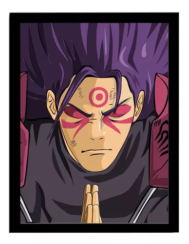 Quadro decorativo Hokage Naruto Shippuden