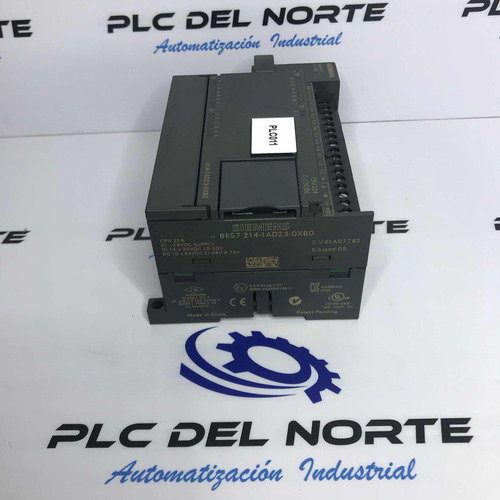 Siemens 6es7 214-1ad23-0xb0 Cpu 224 6es7214-1ad23-0xb0 (Usado)