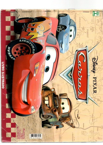 Álbum De Figurinhas Carros Disney Pixar - Incompleto 